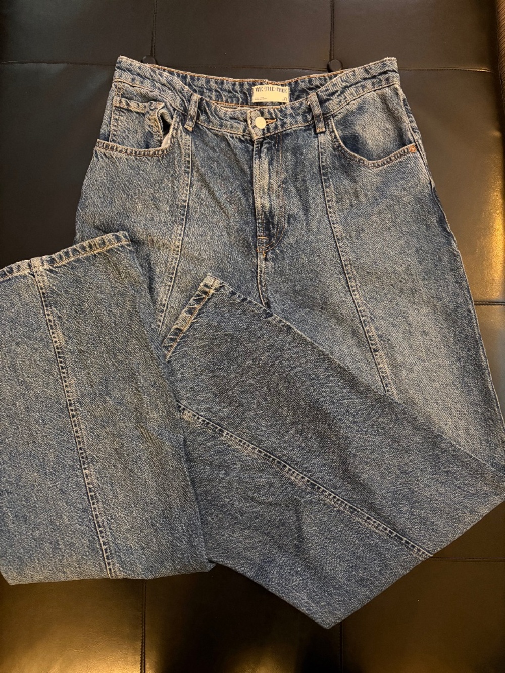 Free People We the Free Wide-Leg Jeans Size 29